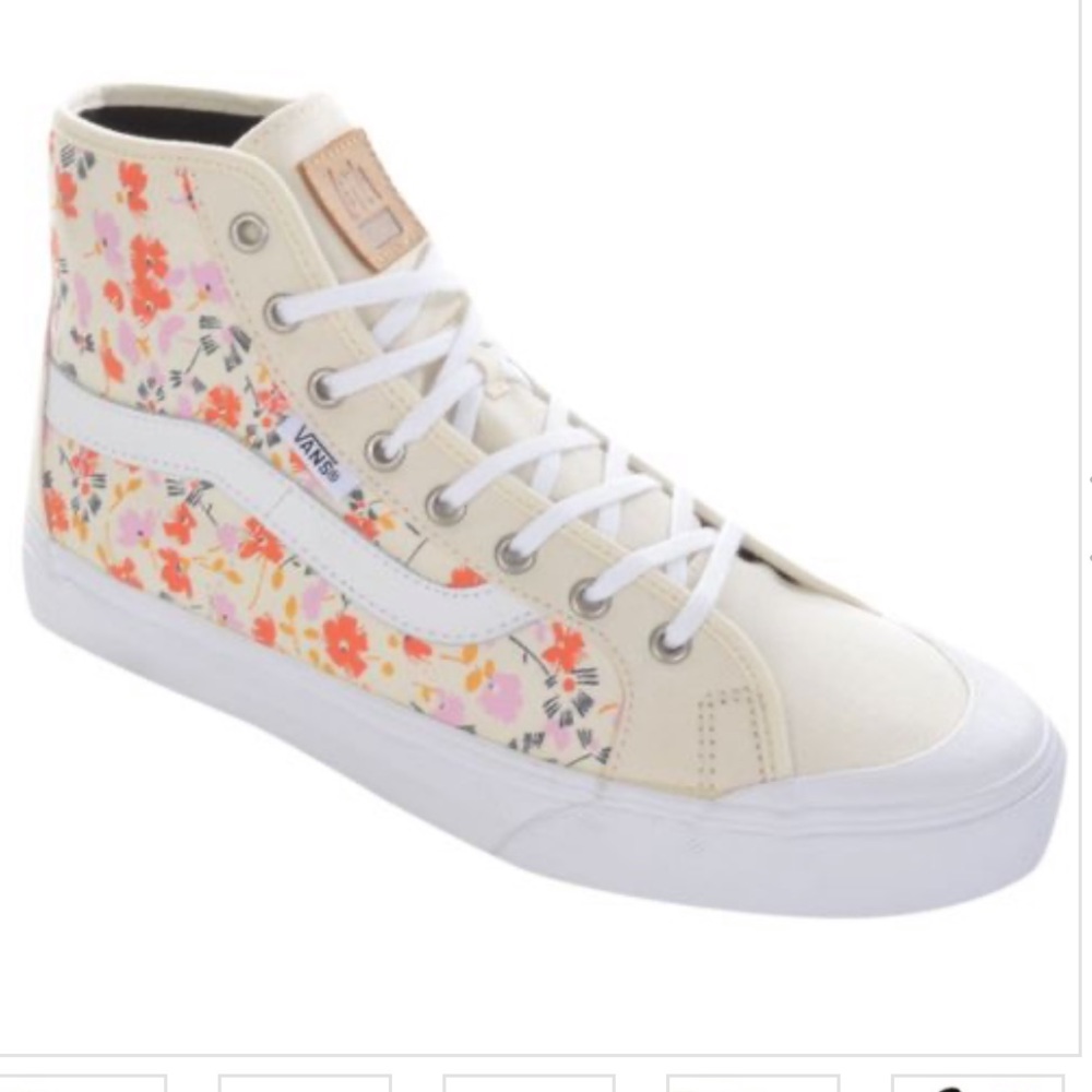 Vans Leila Hurst 70s Floral NWT